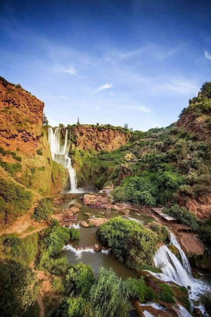 From Marrakech: Ouzoud Waterfalls Guided Hike and Boat Trip